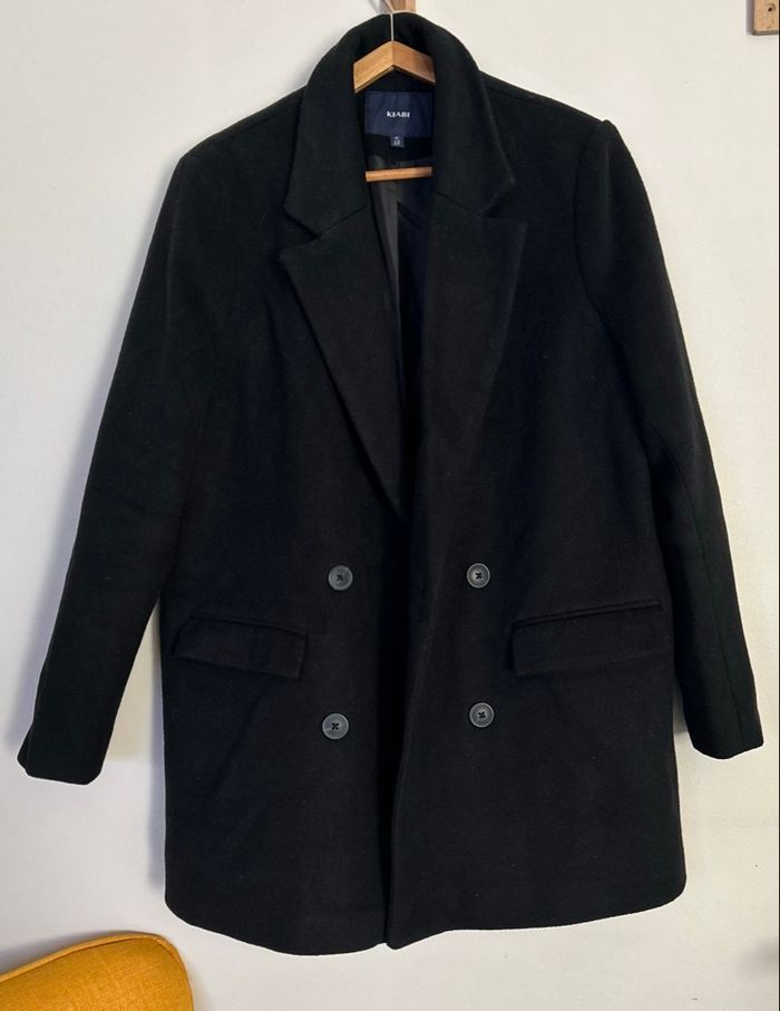 Manteau femme Kiabi noir 42 - photo numéro 2