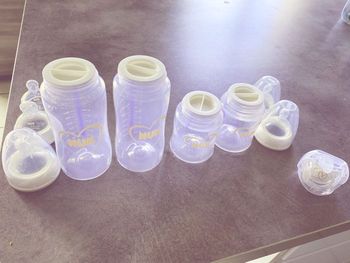 Lot biberon NUK + tétine first