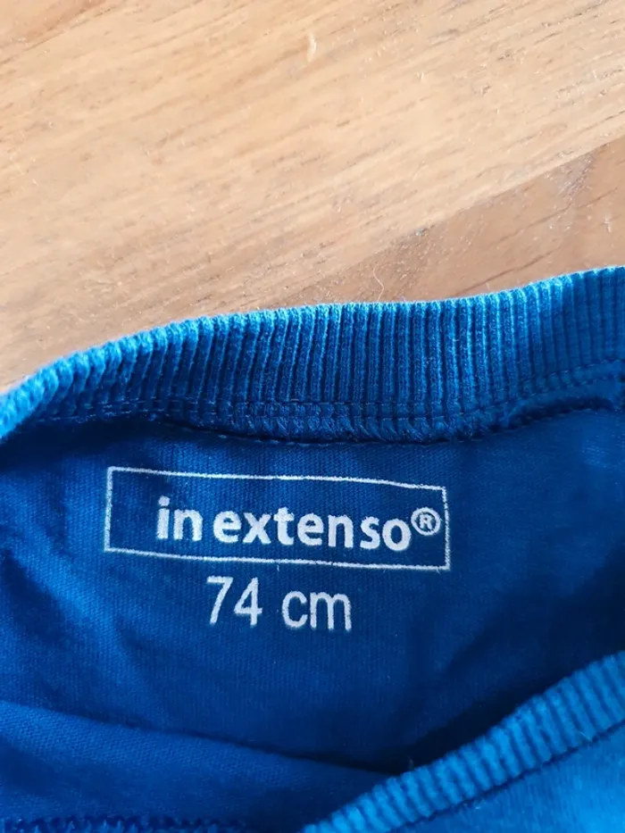 Tee shirt 74 cm, In extenso - photo numéro 3