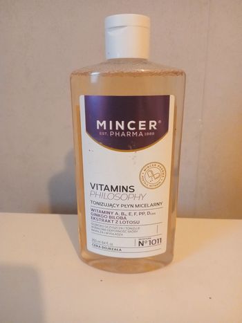Mincer Pharma Vitamins Philosophy Lotion Tonique Micellaire Nettoyante Visage