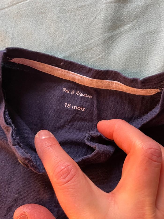 T-shirt manches longues 18 mois Pat & Ripaton - photo numéro 2