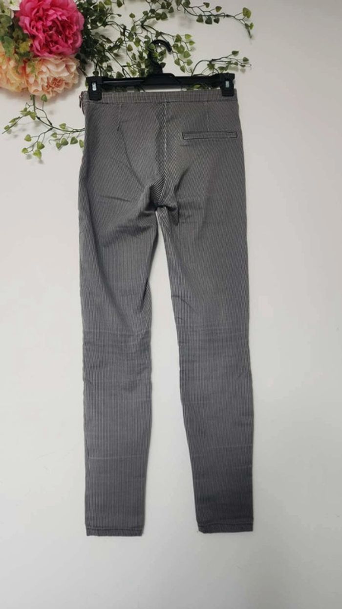 Pantalon slim zip femme 🎀 taille 36 S 🎀 - photo numéro 3