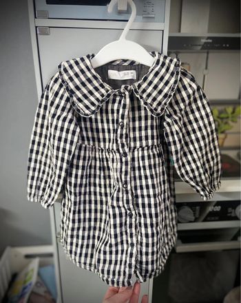 Robe vichy Zara 12/18m