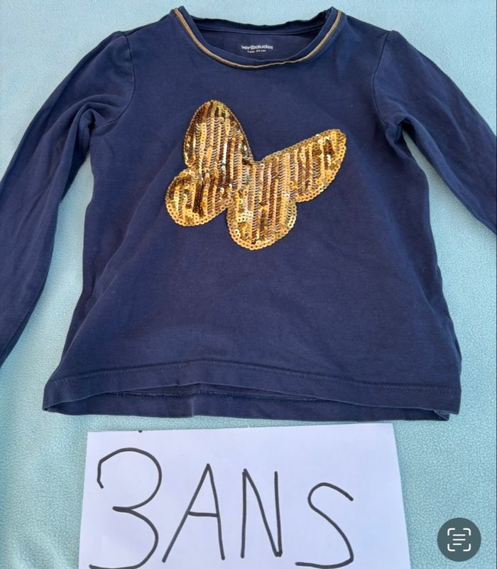 T-shirt Vertbaudet - 3 ans manches longues
