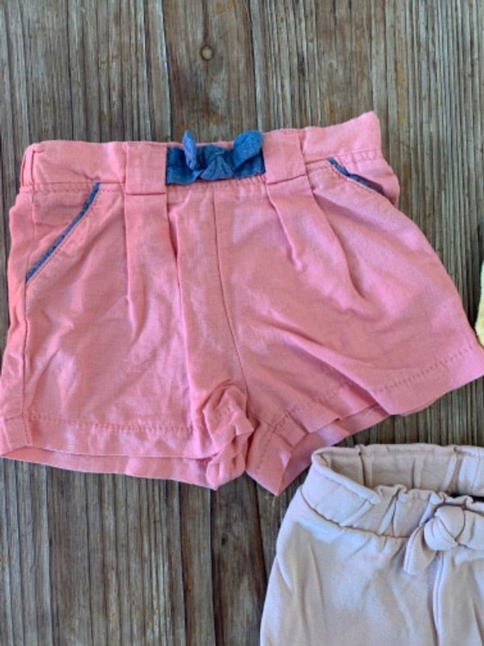 Lot 3 shorts 12 mois