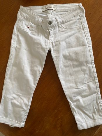 Pantacourt hollister blanc