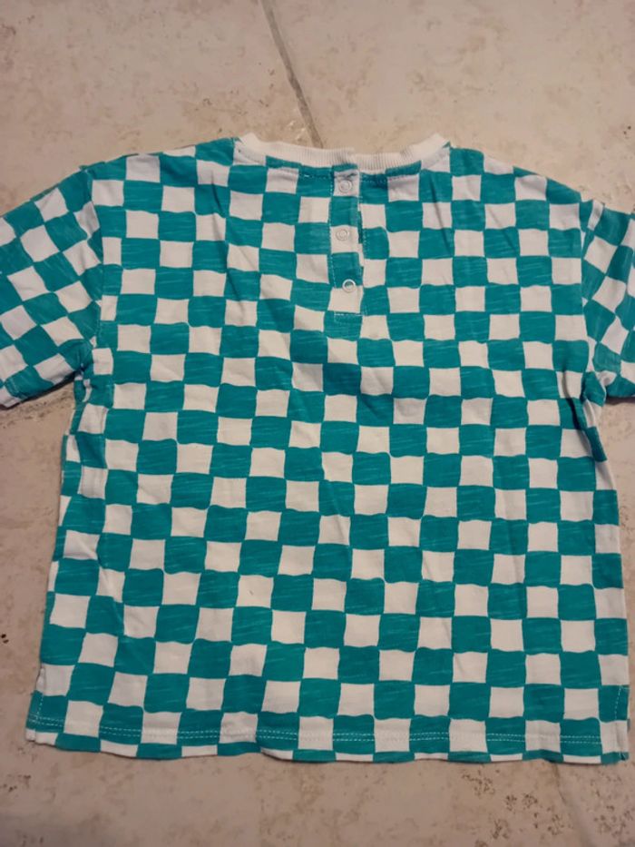 Tee shirt damier - photo numéro 4