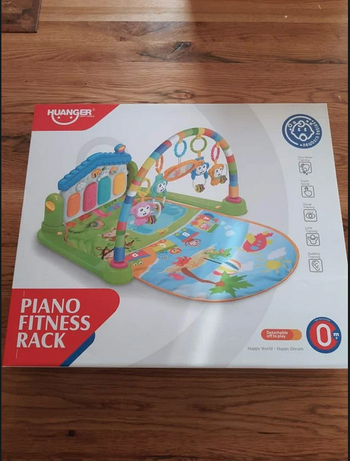 Tapis de jeu et d éveil 3 en 1 bébé piano neuf