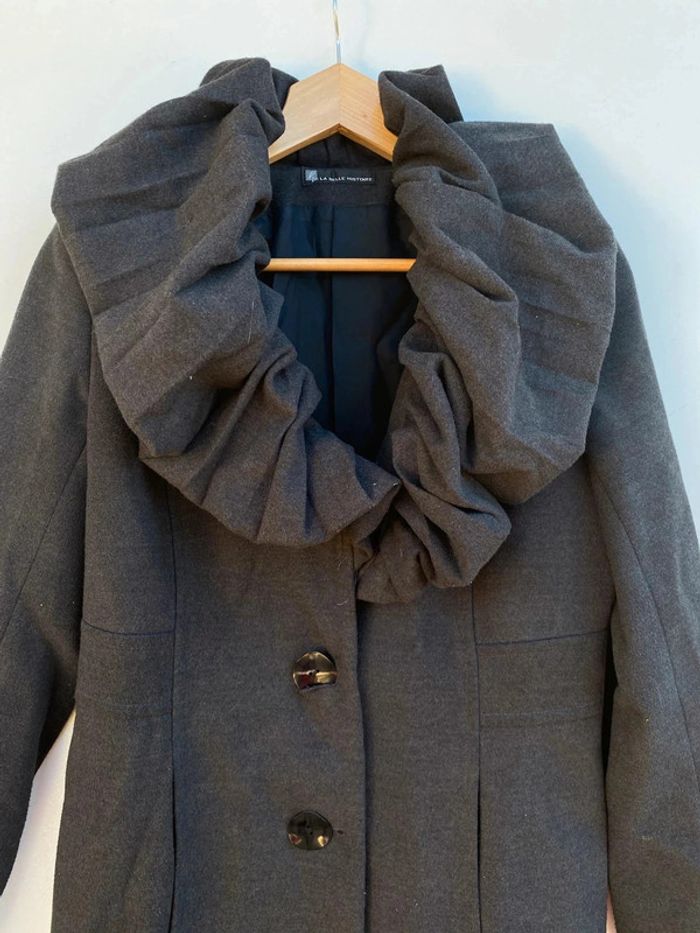 Manteau gris foncé - photo numéro 2