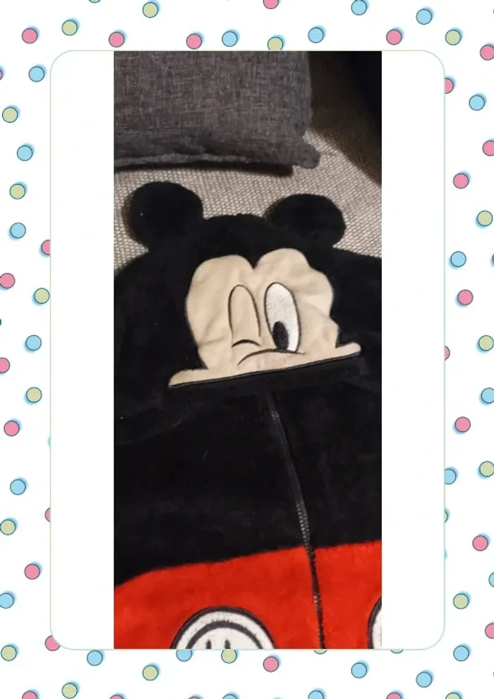 Pyjama combi polaire Mickey - photo numéro 3