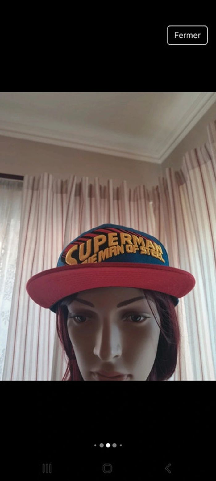 Casquette NewEra Superman the Man of Steel M/L - photo numéro 5
