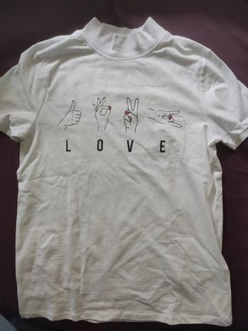 Tee shirt love LSF