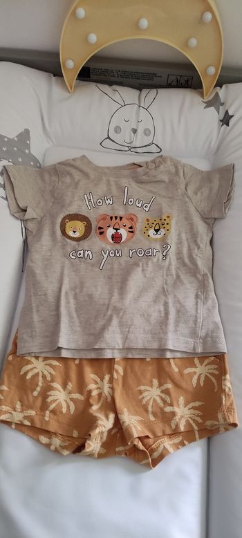 Ensemble short tee shirt