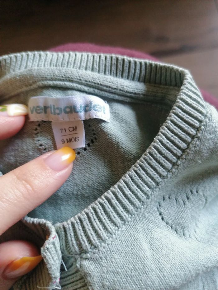 Gilet vert - photo numéro 3