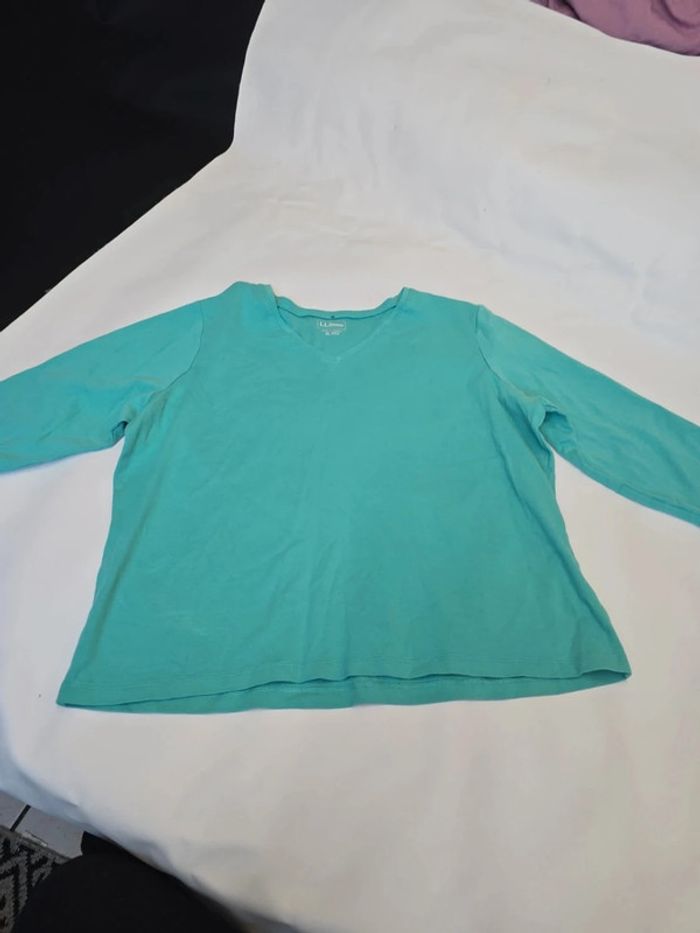 T-shirt manche 3/4 l.l. bean - photo numéro 3