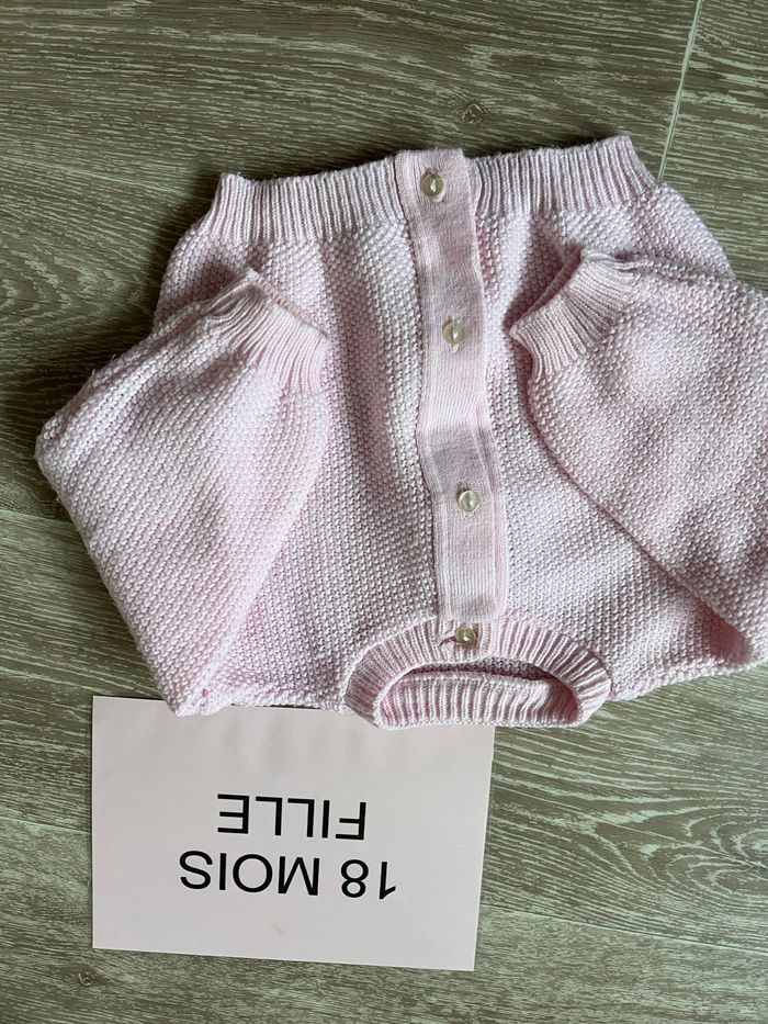 Gilet Fille 18 mois