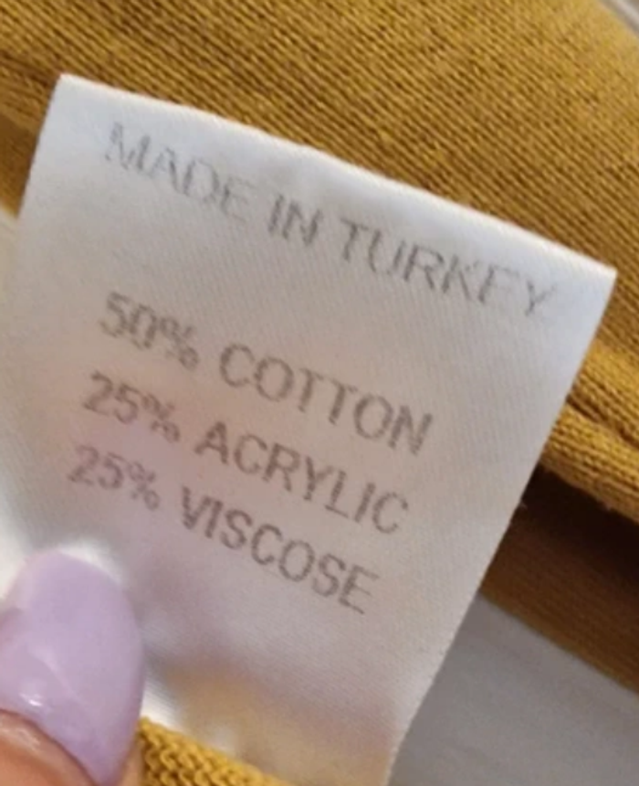 Pull Col Roulé Zelys Paris Moutarde Doré – Taille S – Coton/Viscose – Logo Lion – Excellent État - photo numéro 6
