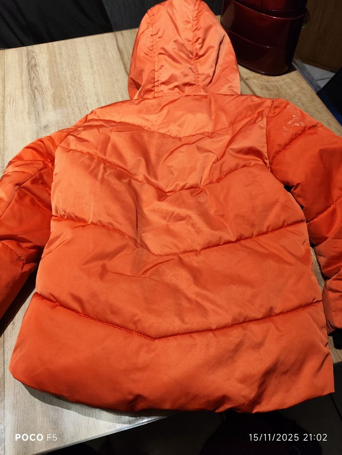 Veste enfant 4 ans orange - photo numéro 7