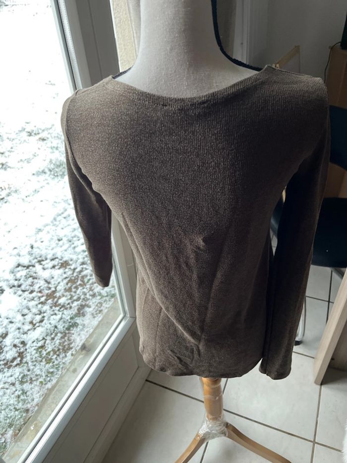 Blouse croisé à l’avant bershka - photo numéro 2