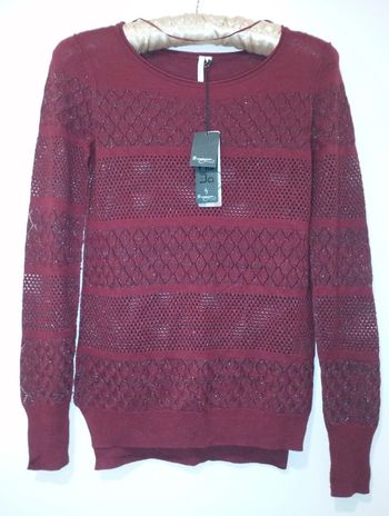 Pull Pointelle Lurex Woman Sept By Et Compagnie