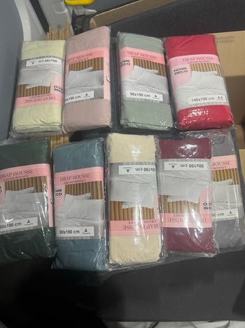 Drap housse 90/190 neuf