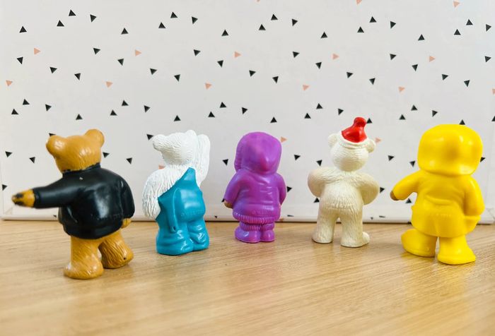 Lot figurines oursons vintage - photo numéro 2
