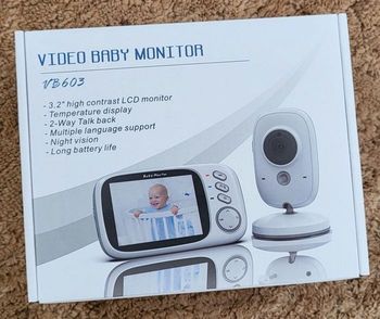 Caméra bébé neuve 