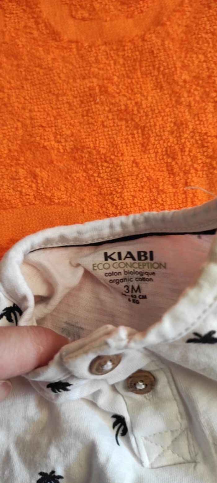 Lot 3 pièces été Kiabi 3 mois - photo numéro 7
