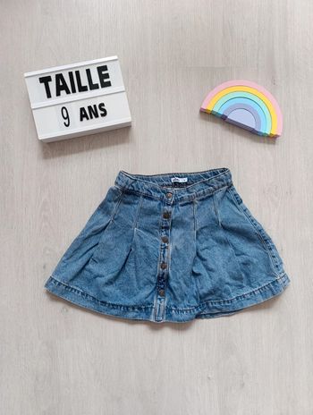 Jupe taille 9ans en jean