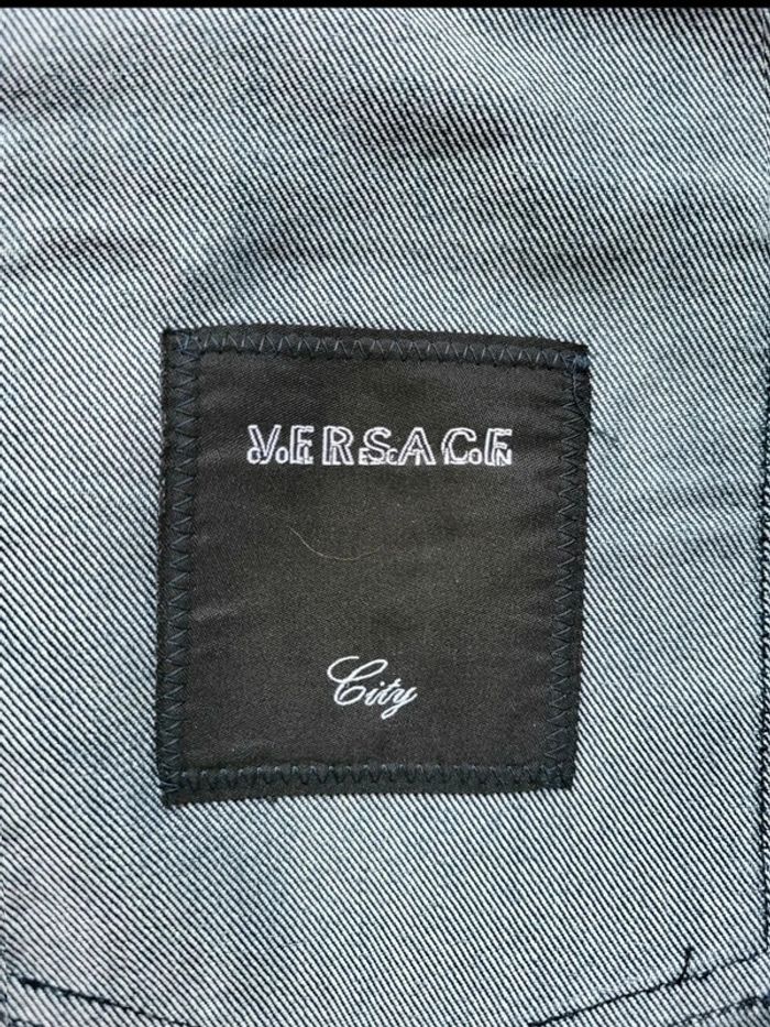 Jean Homme Versace City Vintage Y2K - Taille 38 - Coupe Droite Classique - photo numéro 19