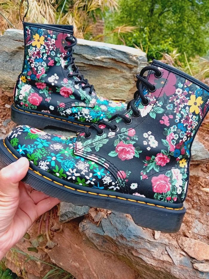 Dr. Martens Pascal Mash up fleuri 37 - photo numéro 5