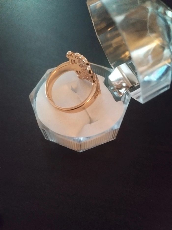Bague vintage femme avec coffret - photo numéro 3