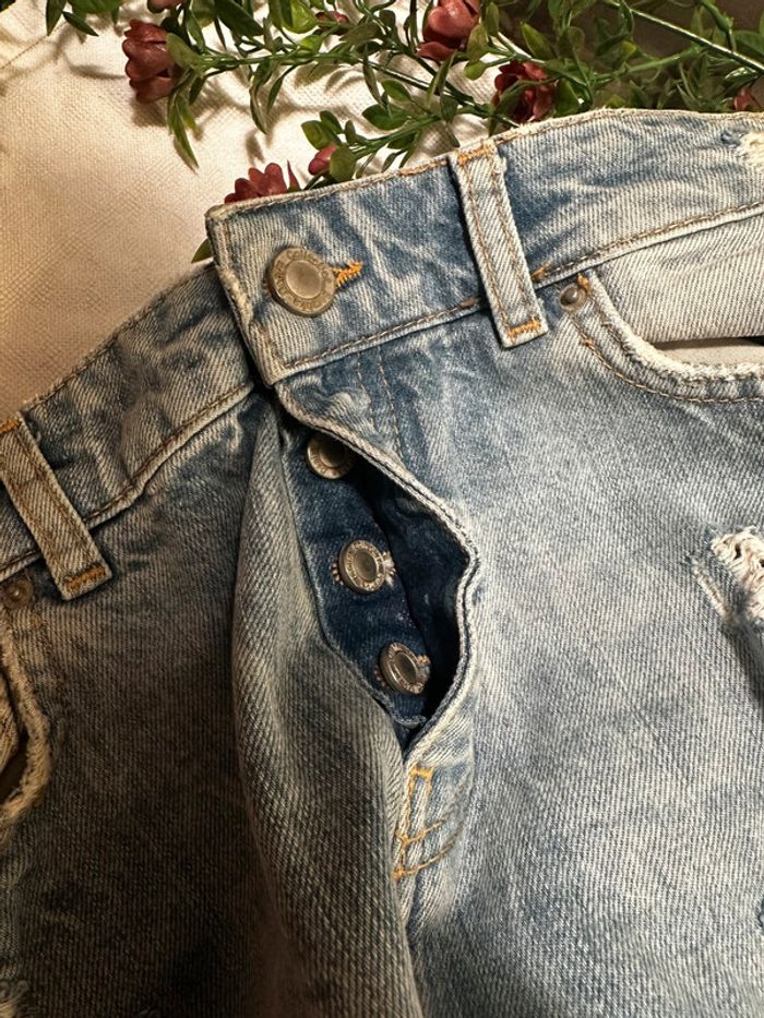 👖 Pantalon “Girlfriend” troué – Bershka – Taille 36 🩵 - photo numéro 15