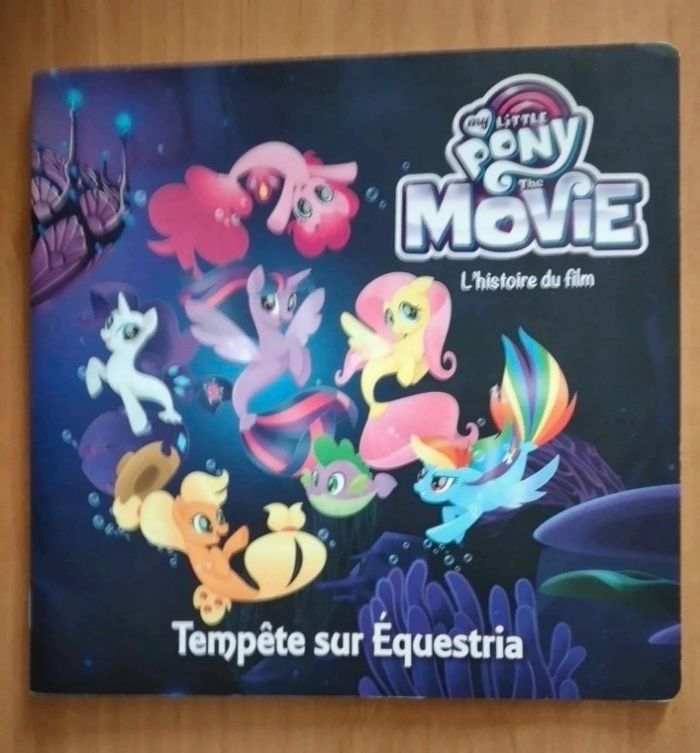 Livre avec 6 figurines My Little Pony The Movie - photo numéro 2