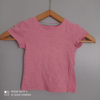 T-shirt rose clair 4ans Orch