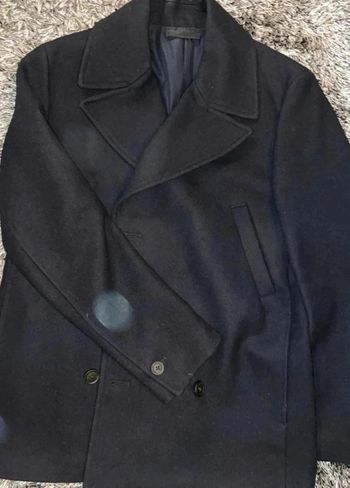 Manteau mango bleu marine très bon état homme taille M