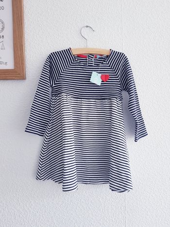 Obaïbi - Robe marinière à manches longues - Neuf avec étiquette !