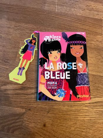 Livre Kinra Girls Numéro 19 La rose bleue