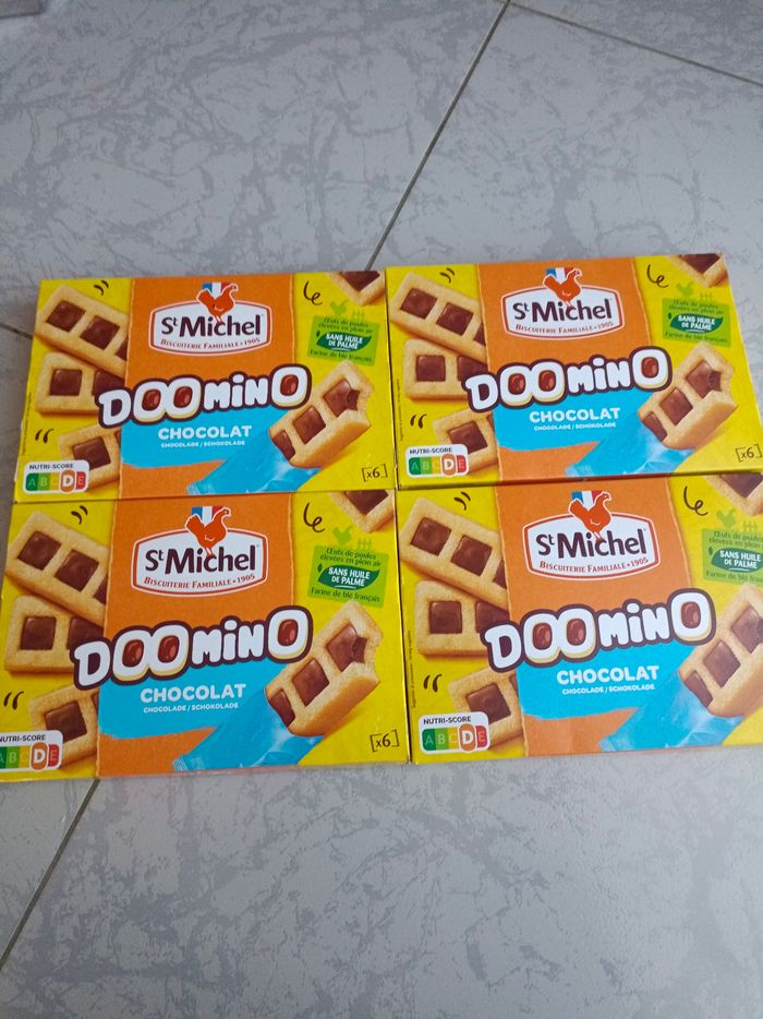 Lot de doomino chocolat