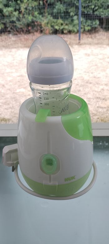 Chauffe biberon Nuk et biberon Philips AVENT