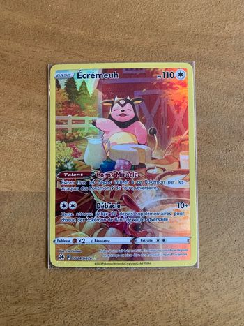 Carte Pokemon Ecremeuh GG24/GG70