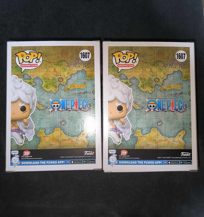 Lot 2 Figurines Funko Pop / Luffy Gear Five N°1607 / One Piece / (1Chase + 1Normal) - photo numéro 3