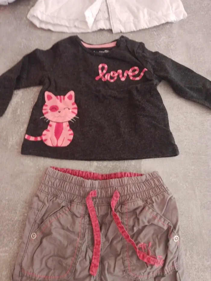 Ensemble bébé fille 6 mois - photo numéro 4