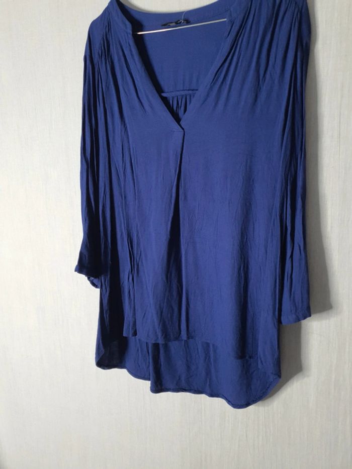 Blouse bleu - photo numéro 4