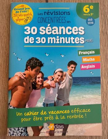 Les révisions concentrées 6e vers 5e Bordas neuf