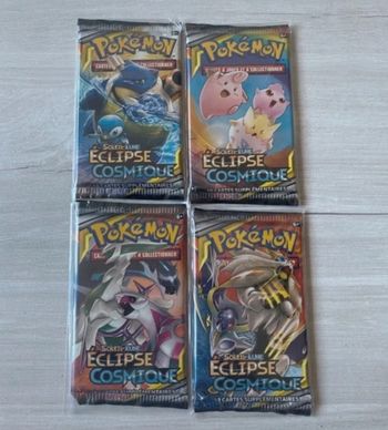 Boosters Pokémon Éclipse Cosmique Artset 