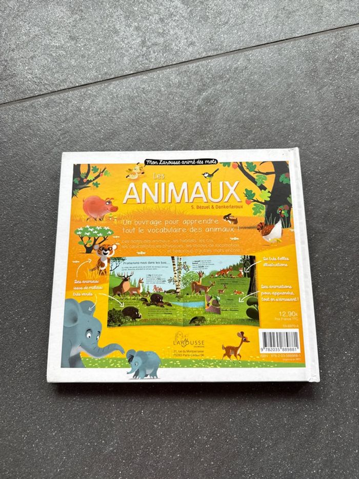 Livre mon Larousse animé des animaux - photo numéro 2