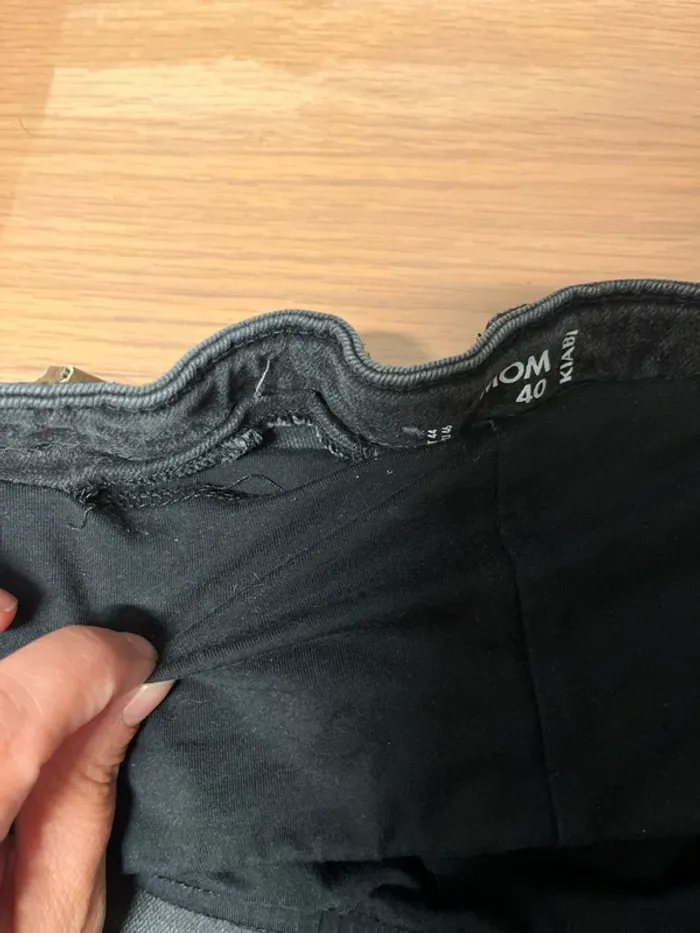 3 pantalons de grossesse Kiabi taille 40 - photo numéro 7