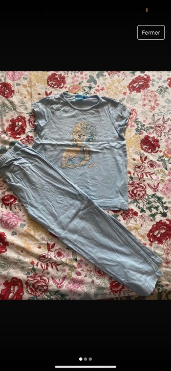Lot de 2 pyjamas reine des neiges