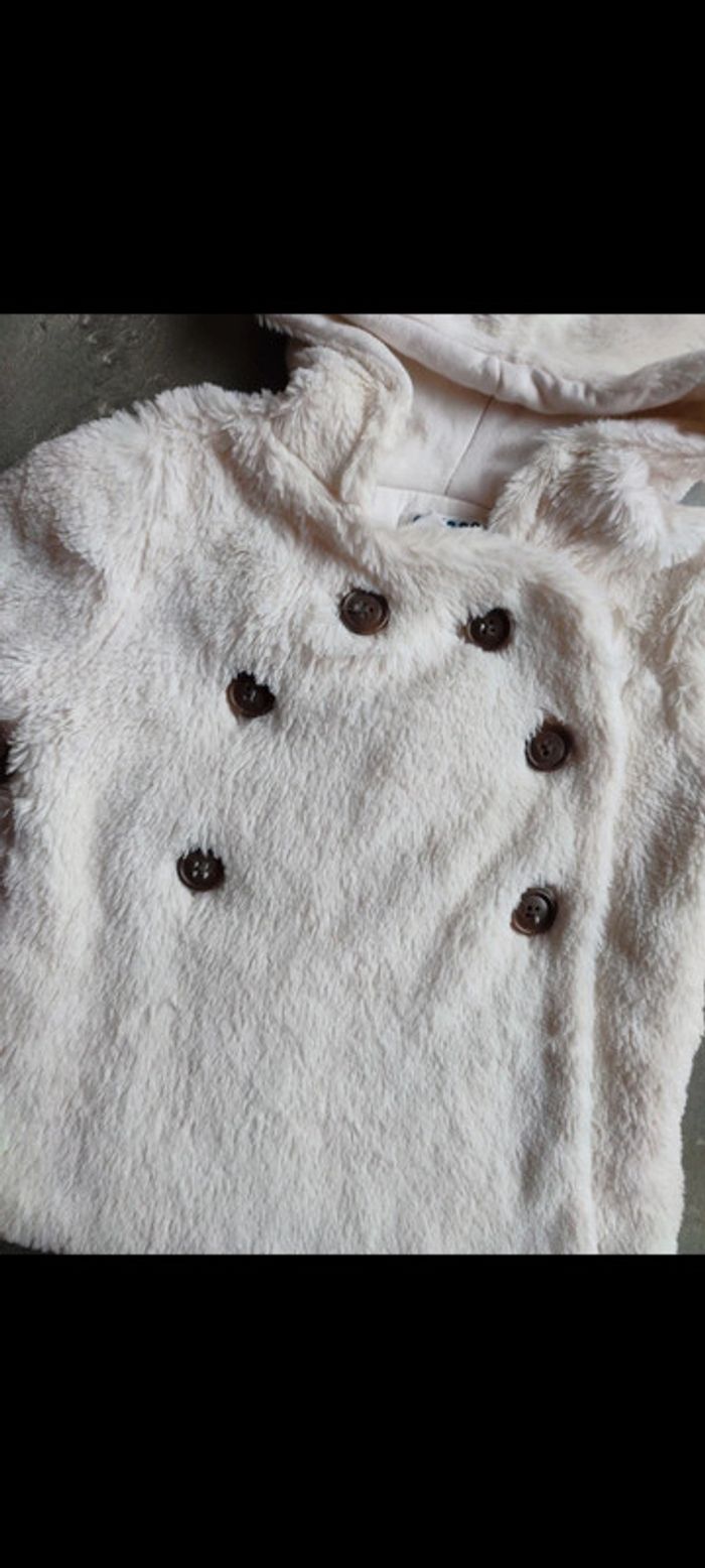 Manteau en Pilou pilou tout doux 18 mois - photo numéro 2